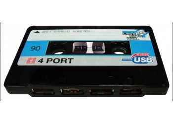 Ladrón USB Cassette Negro